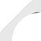 Ekena Millwork 3-in. W x 8-in. D x 8-in. H Westlake Architectural Grade PVC Knee Brace BRCP03X08X08WTL - alternate 3